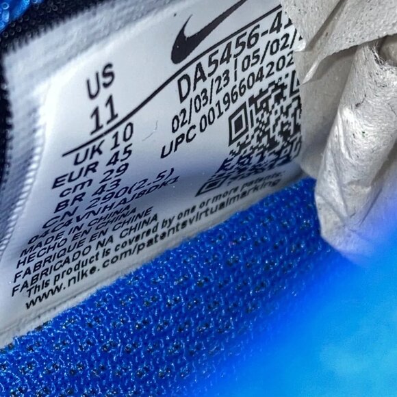 Nike Vapor Edge Pro 360 2 Blue White Black Football Cleats Men DA5456-414 main image 7
